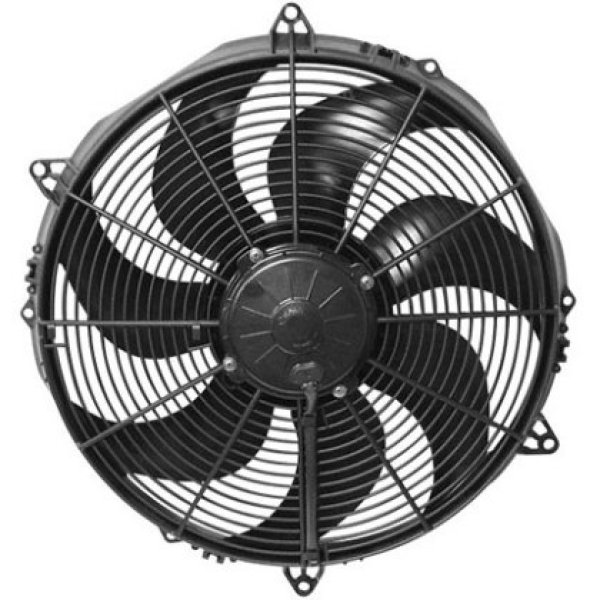 【USA在庫あり】 SPAL 1876 CFM 16インチ 高性能 ファン - Pull/Paddle (VA33-AP71/LL-65A) spl30102082 JP店