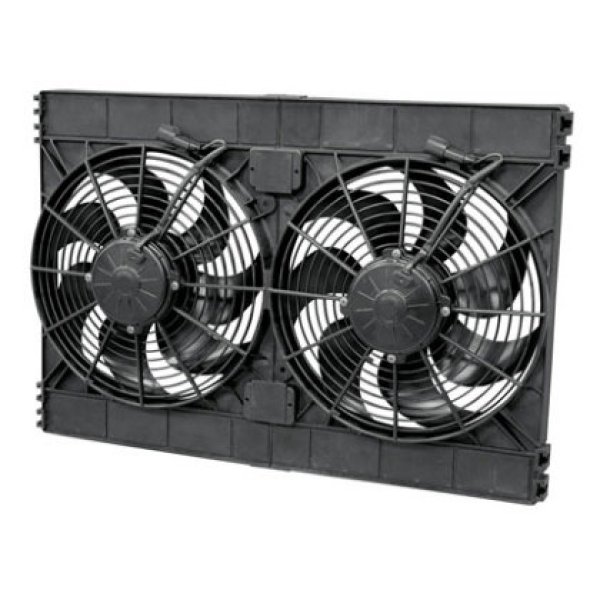 【USA在庫あり】 SPAL 3168 CFM 12インチ デュアル 高性能 ファン (2VA50-AP70/LL+AP72) spl30102130 JP店
