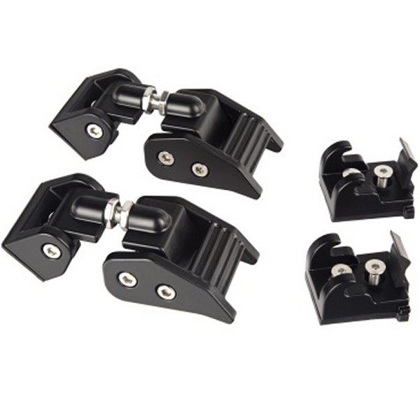 【USA在庫あり】 Rugged Ridge 07年-18年 Jeep ラングラー JK Black Hood Catches rug11210.11 JP店