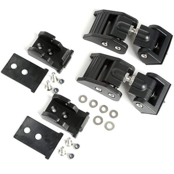 【USA在庫あり】 Rugged Ridge 2018-20 Jeep ラングラー JL / 2020 Jeep Gladiator JT Black Hood Catch rug11210.21 JP店