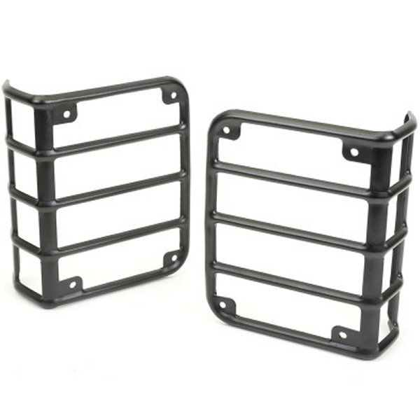 【USA在庫あり】 Rugged Ridge 07年-18年 Jeep ラングラー Textured Black Tail Light Euro Guards rug11226.11 JP店