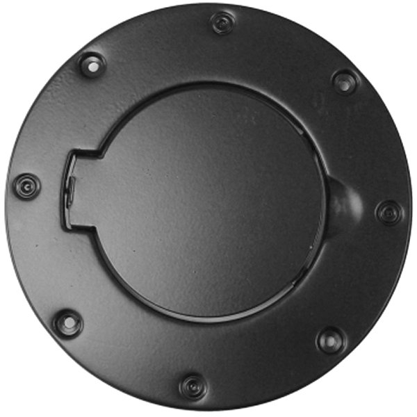 【USA在庫あり】 Rugged Ridge 97-06 Jeep ラングラー TJ Black Non-Locking Gas Cap Door rug11229.01 JP店
