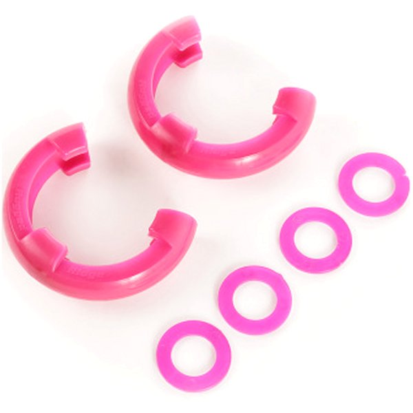 【USA在庫あり】 Rugged Ridge Pink 3/4in D-Ring Isolator キット rug11235.34 JP店