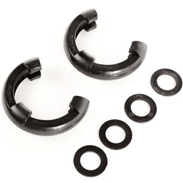 【USA在庫あり】 Rugged Ridge ブラック 7/8in D-Ring Isolator キット rug11235.40 JP店