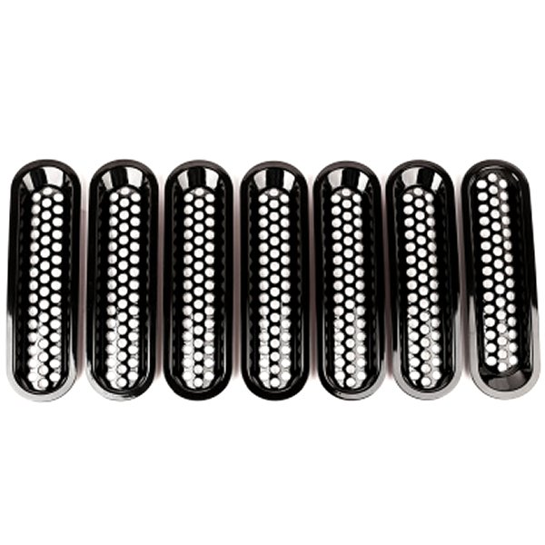 【USA在庫あり】 Rugged Ridge Grille Inserts Perforated 07年-18年 Jeep ラングラー rug11306.31 JP店