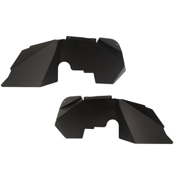 【USA在庫あり】 Rugged Ridge Aluminum Fender Liners フロント Black 07年-18年 Jeep ラングラー JK/JKU rug11615.07 JP店