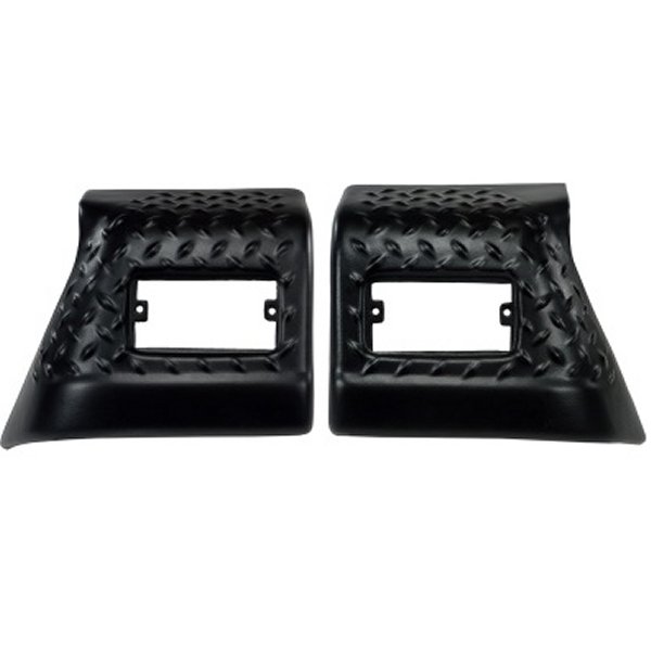 【USA在庫あり】 Rugged Ridge フロント Fender Guards Body Armor 97-06 Jeep ラングラー rug11650.20 JP店