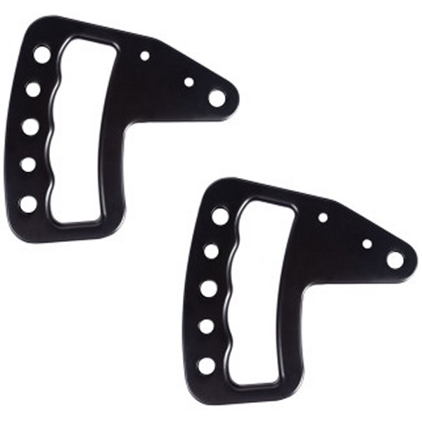 【USA在庫あり】 Rugged Ridge Aluminum Grab Handles フロント Pair Black 07年-18年 Jeep ラングラー JK/JKU rug13505.51 JP店