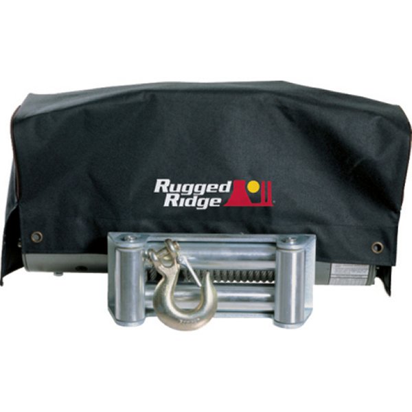 【USA在庫あり】 Rugged Ridge Winch Cover 8500 and 10500 winches rug15102.02 JP店