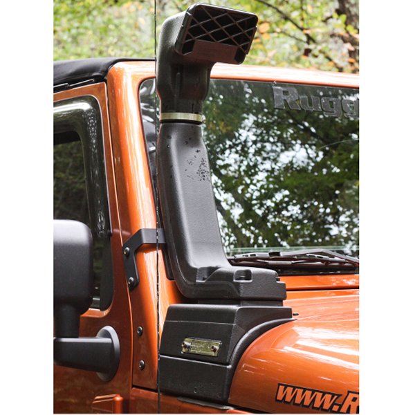 【USA在庫あり】 Rugged Ridge 07年-18年 Jeep ラングラー 3.6L/3.8L XHD Snorkel Kit rug17756.21 JP店