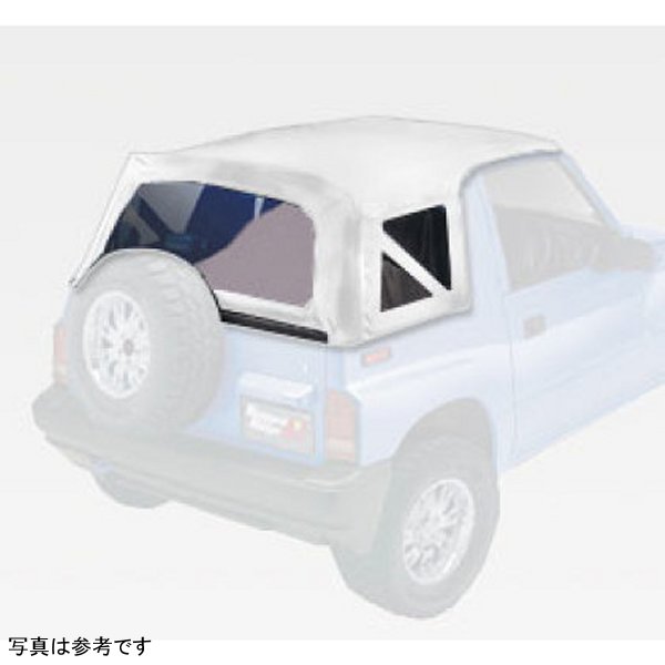 【USA在庫あり】 Rugged Ridge XHD S-Top White Denim 88年-94年 Sidekicks/Geo Trackers rug53722.52 JP店