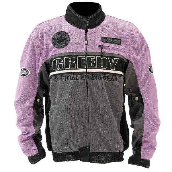 GNS-062 グリーディー GREEDY 春夏モデル ツーリングメッシュジャケット バイオレット 4Lサイズ GRGNS062VI4 JP店