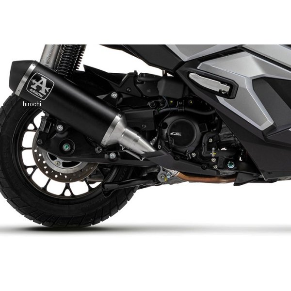 アロー Arrow スリップオンマフラー Indy Race 触媒なし チタンダーク カーボンエンド 22年-24年 ADV350 53547AKN JP店