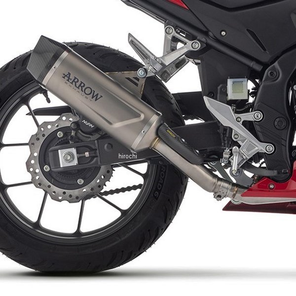 アロー Arrow スリップオンマフラー Indy Race EVO チタン 24年 CBR500R 71980PK JP店｜株式会社ヒロチー商事 店