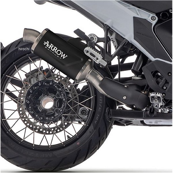 72651AON アロー Arrow スリップオンマフラー Indy Race EVO アルミダーク ステンエンド 24年 BMW R1300GS 72651AON-r1300gs JP店｜株式会社ヒロチー商事 店