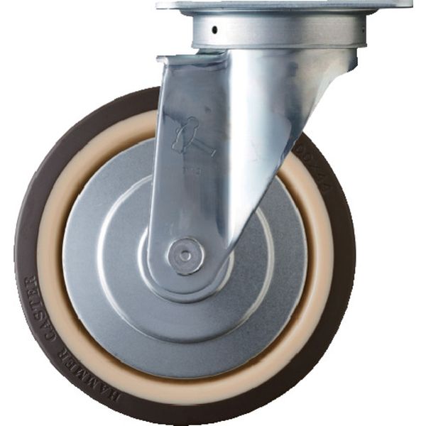 【製造業者店卸し資産あり】 400SUB200  回転させる式ウレタン拷問台(ナイロンホイール・ラジアルボールベアリング)200粍 400S-UB200 JP店