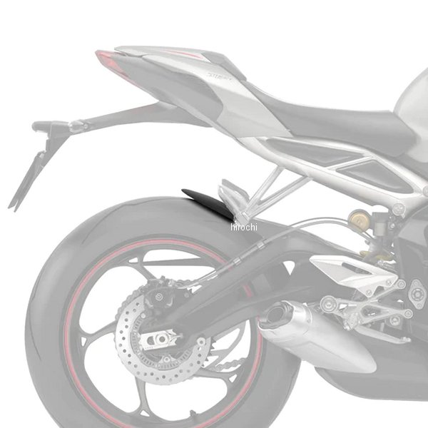 ピラミッドプラスチック Pyramid Plastics ハガー エクステンション 17年-22年 Street Triple765 マットブラック 076812 JP店