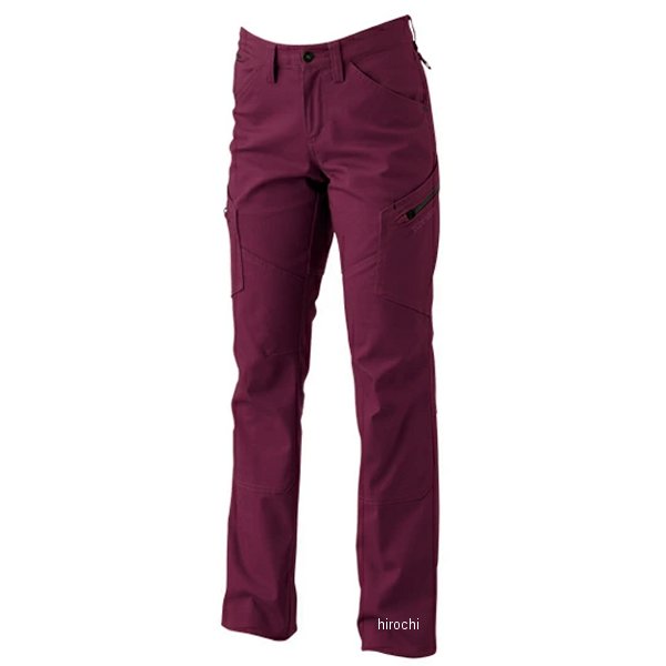【メーカー在庫あり】 TSデザイン ハイブリッドコットンレディースカーゴパンツ ワイン Sサイズ 35141 JP店 4,505円