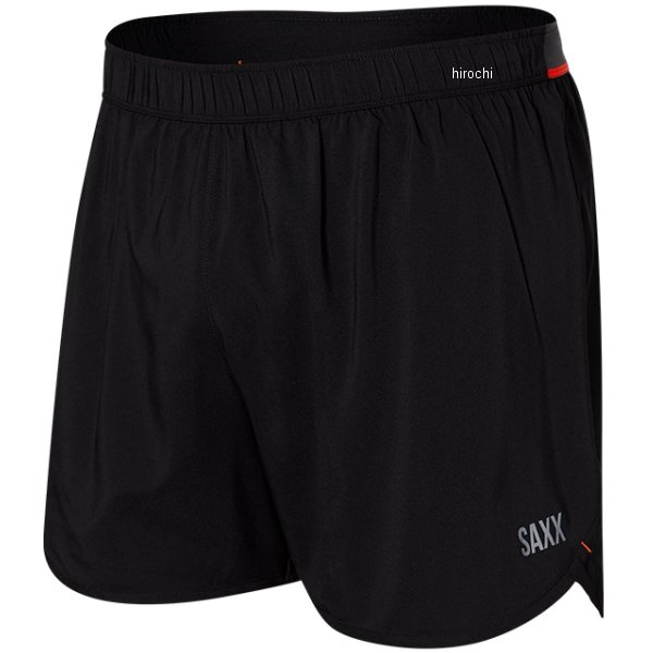 【メーカー在庫あり】 サックス SAXX 2024年モデル ショーツハーフパンツ ハイテイル 2N1 RUN SHORT BLK XXLサイズ SXSP01L JP店