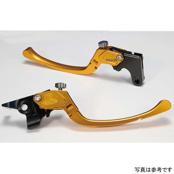 ユーカナヤ U-KANAYA ビレットレバーセット クイックタイプ ロング ハーレー X350、X500 ゴールド HD070-147-1002 JP店