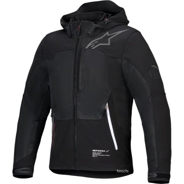 【メーカー在庫あり】 アルパインスターズ CREW PARKA AIR ASIA ブラック/ホワイト Sサイズ 8059347587196 JP店