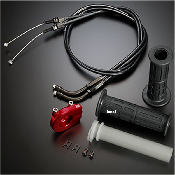 ヨシムラ YRスロットルホルダーセット TMR-L 115/750mm 赤 671-0A1R7501 JP店