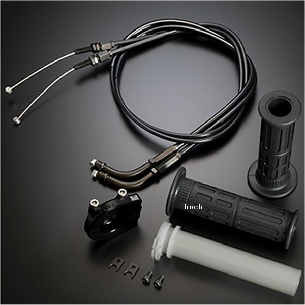 ヨシムラ YRスロットルホルダーセット TMR-L 120/700mm 黒 671-0A2B7001 JP店｜株式会社ヒロチー商事 店
