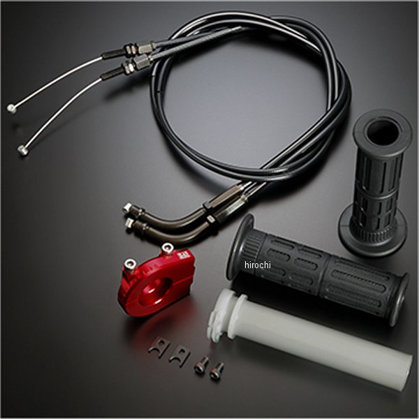ヨシムラ YRスロットルホルダーセット TMR-S 120/850mm 赤 671-0B2R8501 JP店|株式会社ヒロチー商事 店