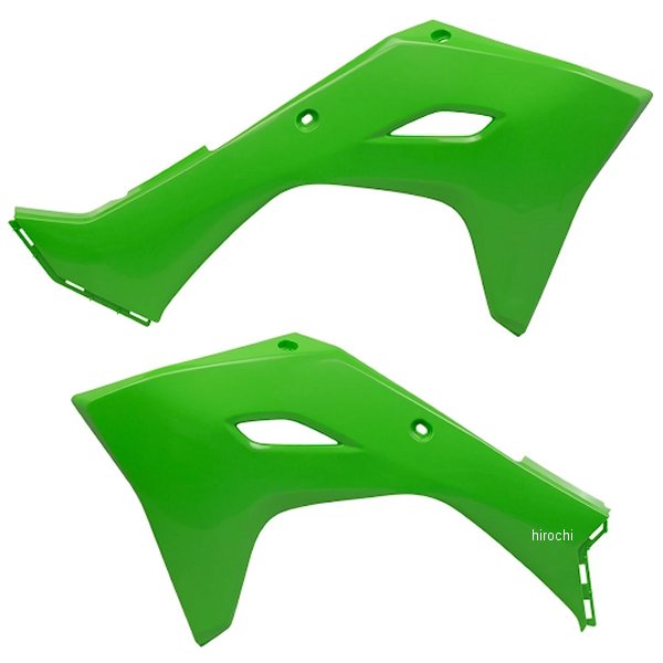 【メーカー在庫あり】 ユーフォープラスト UFO PLAST ラジエターシュラウド KX450 KXグリーン F1154 JP店