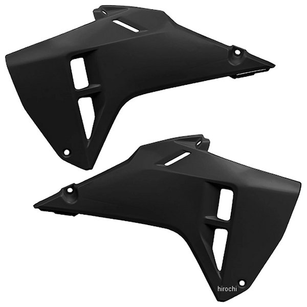 【メーカー在庫あり】 ユーフォープラスト UFO PLAST ラジエターシュラウド CRF450R、250R 黒 G5588 JP店