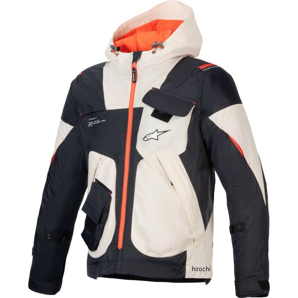 アルパインスターズ 春夏モデル ジャケット MOGRESS AIR JACKET 黒/アーモンド/ホットオレンジ Mサイズ 8059347500287 JP店｜株式会社ヒロチー商事 店