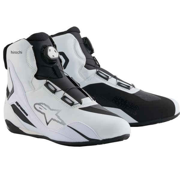 アルパインスターズ 春夏モデル シューズ FASTER-4 BOA SHOES ASIA 白/黒 9.5サイズ 2511125 JP店