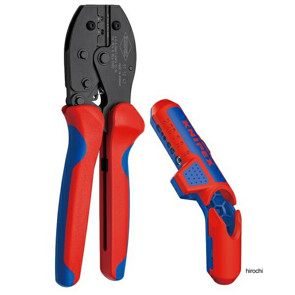 【メーカー在庫あり】 クニペックス KNIPEX エルゴストリップ圧着ペンチセット 003131V01SB JP店｜株式会社ヒロチー商事 店