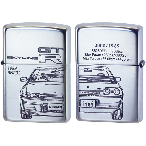 【メーカー在庫あり】 ジュウロクホウイ 日産 Zippo GTR BNR32 4982397633381 JP店