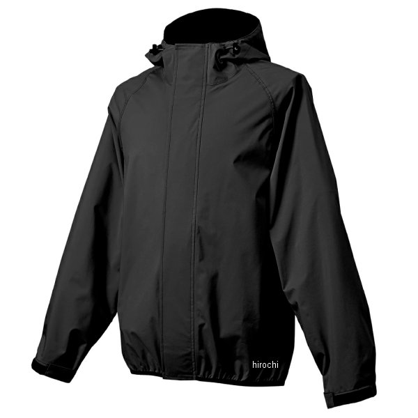 【メーカー在庫あり】 ライズ RIDEZ レインジャケット MOTTO MICRO RAIN JACKET 黒 LLサイズ MCR06 JP店 4,685円