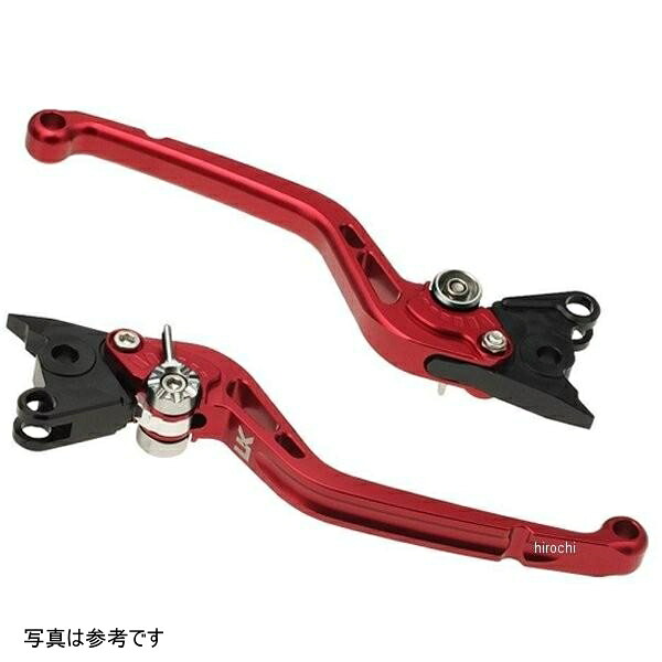 ユーカナヤ U-KANAYA スタンダードタイプ アルミ削り出しビレットレバーセット GSX-S1000GT、GSX-S1000GX レッド SU051-150-0105 JP店