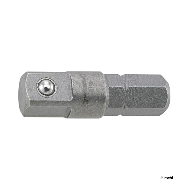 【メーカー在庫あり】 スタビレー STAHLWILLE 差込角1/4SQ-1/4HEX インパクト用ソケットアダプター 全長25mm 3116 JP店