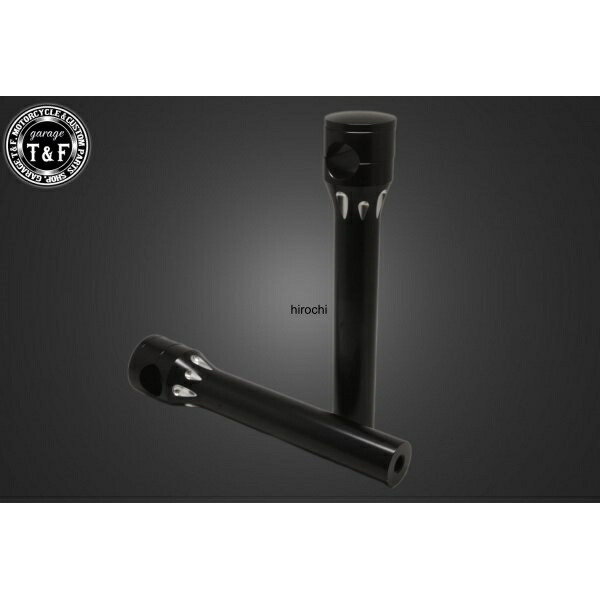 ガレージT&F ステルスハンドルポスト8in (ブラック) DS250 4024198 JP店