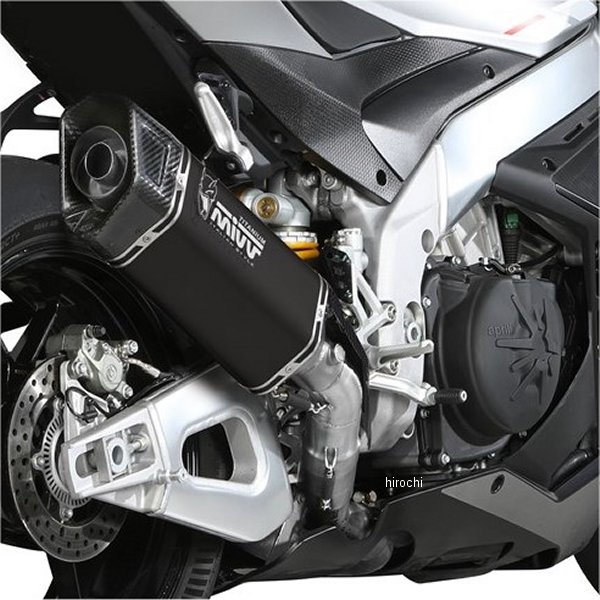 ミヴ Mivv スリップオンマフラー SR-1 21年-25年 RSV4 ブラックチタン A.019.SR1TB JP店