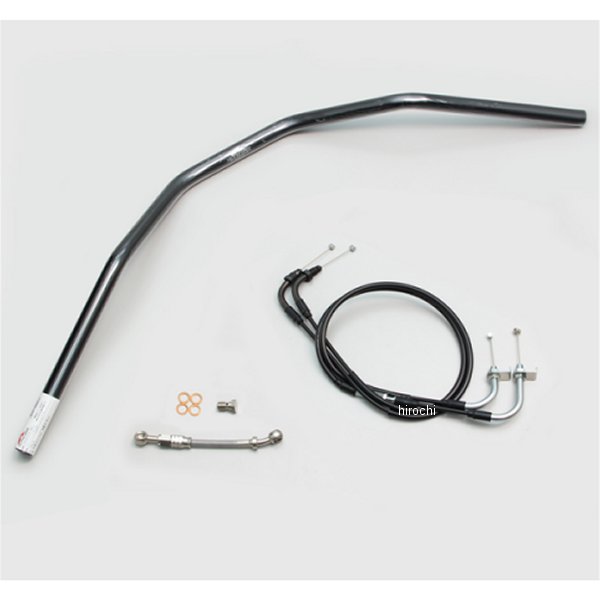 ハリケーン スーパートラッカー ハンドルセット ダックス125 黒 H044-032B JP店