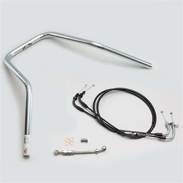 ハリケーン スーパーナロー ハンドルセット ダックス125 クロームメッキ H044-050C JP店