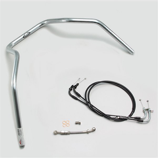 ハリケーン 300 シックスベンド ハンドルセット ダックス125 クロームメッキ H044-087C JP店