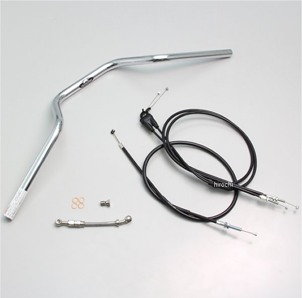 ハリケーン ヨーロピアン 3型 ハンドルセット XSR125 ABS クロームメッキ H309-072C JP店｜株式会社ヒロチー商事 店