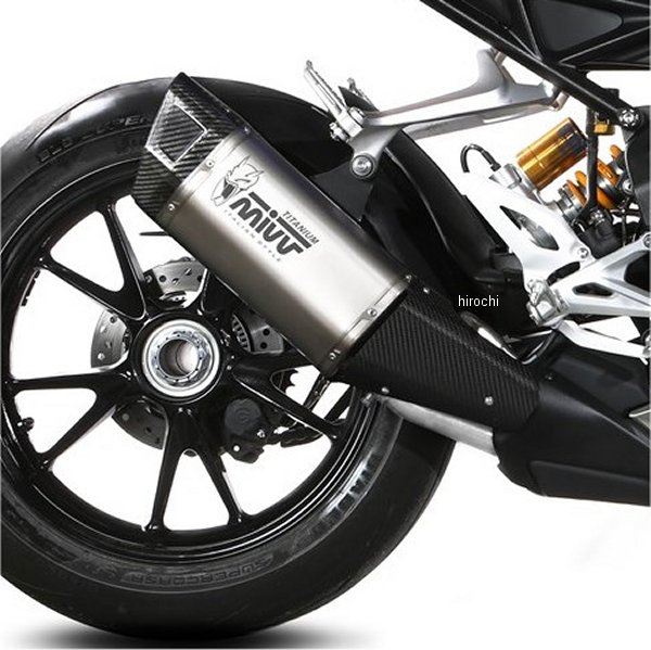 ミヴ Mivv スリップオンマフラー SR-1 21年-24年 SpeedTriple1200RR チタン T.025.LR1T JP店