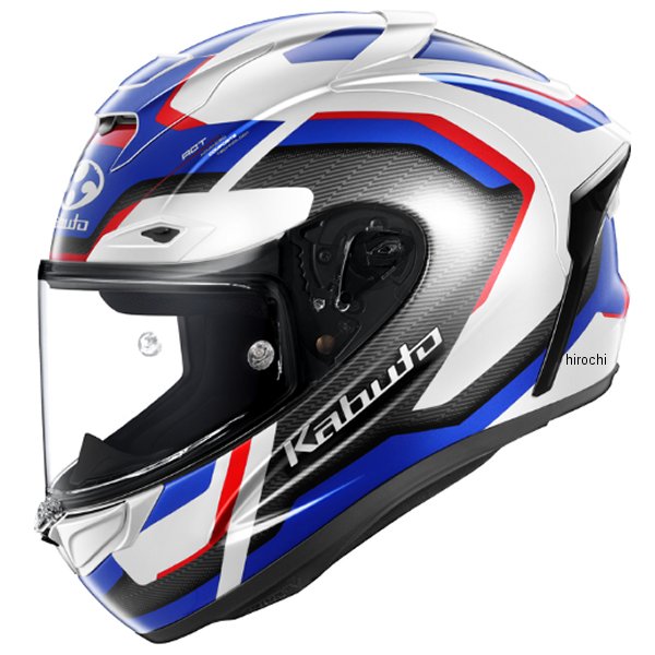 オージーケーカブト OGK KABUTO フルフェイスヘルメット F-17 ZESTAL ホワイトブルーレッド Sサイズ 4966094636111 JP店
