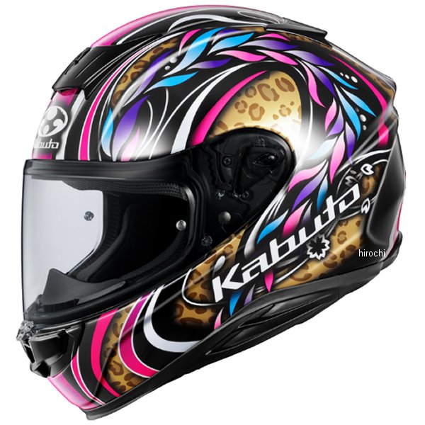 オージーケーカブト OGK KABUTO フルフェイスヘルメット AEROBLADE-6 TAMON ブラックレオパード Mサイズ 4966094636487 JP店