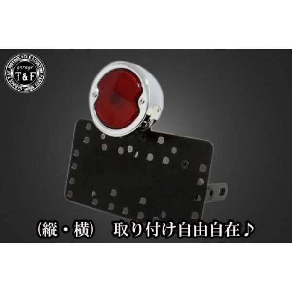 ガレージT&F サイドナンバーキット&DUOテールランプ(スタンダード)メッキ+ステー マグナ50 SN01211 JP店｜株式会社ヒロチー商事 店