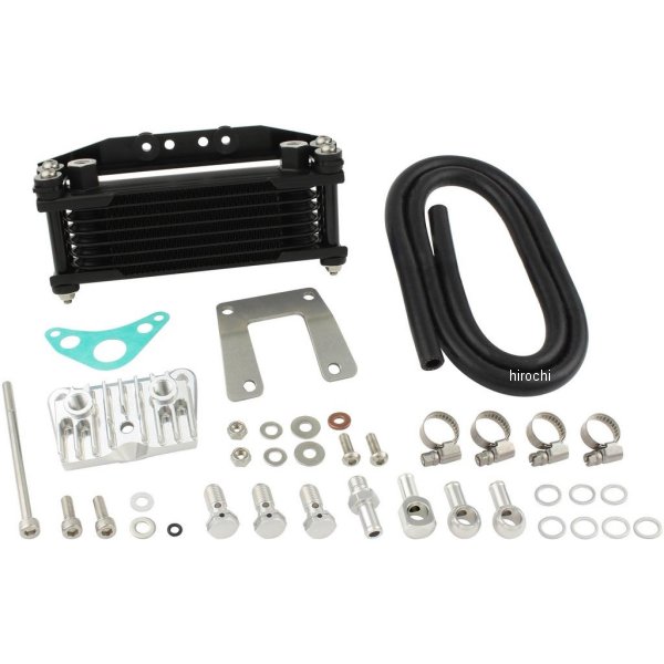 シフトアップ オイルクーラーKIT ヘッドボトムマウント 取り出し付き モンキー、ゴリラ ブラックパイプ 215247-66 JP店｜株式会社ヒロチー商事 店 27,616円