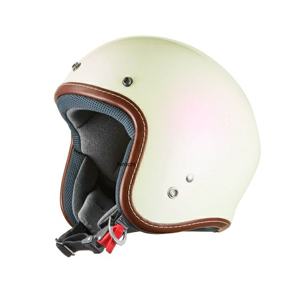 【メーカー在庫あり】 NBS バイクパーツセンター KC-310L-NEO ジェットヘルメット L マジョーラホワイトピンク 702201 JP店