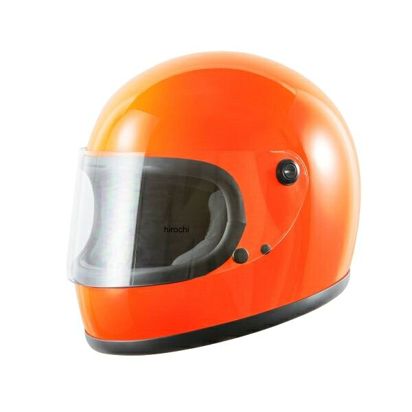 【メーカー在庫あり】 NBS バイクパーツセンター A750A フルフェイスヘルメット オレンジ 731203 JP店